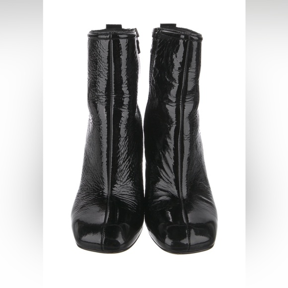 Rag & Bone Leather Ankle Boots- Black - Square-Toes size 9 -great used condition - Picture 2 of 5